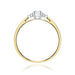 Inel Aur 14K cu Diamante de Laborator 0.13 ct