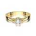 Inel Aur 14K W0429 Diamant Cultivat 0.20ct