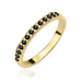 Inel Aur 14K W0446 Diamante Negre 0.20ct