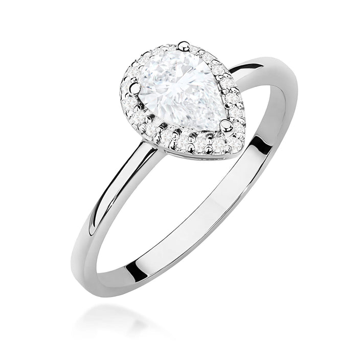 Inel Aur 14K Diamant Cultivat în Laborator 0.65ct