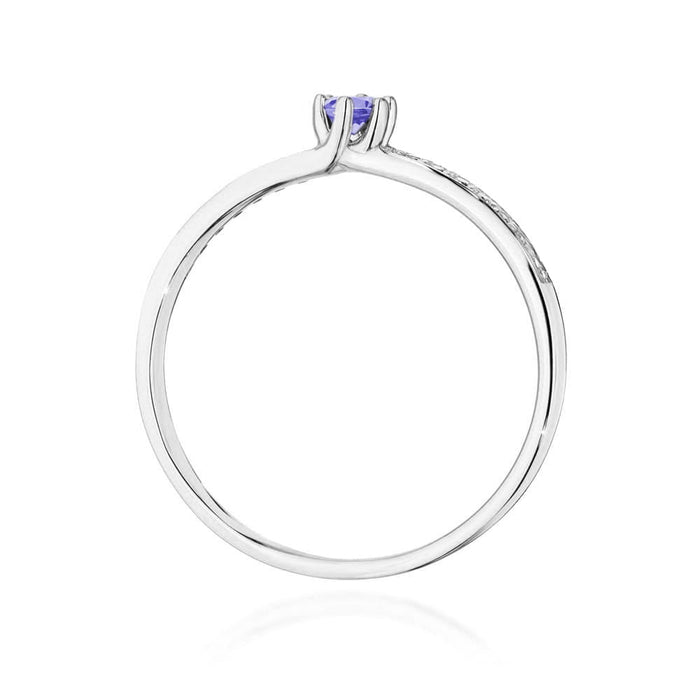 Inel Aur 14K W0459 Tanzanit 0.15ct