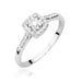 Inel Aur 14K W462 Diamant Cultivat 0.21ct