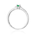 Inel Aur 14K W0464 Smarald 0.15ct