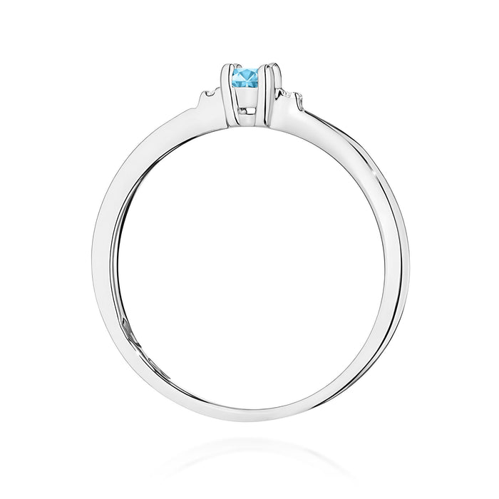Inel Aur 14K W0464 Rubin 0.15ct