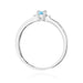 Inel Aur 14K W0464 Rubin 0.15ct