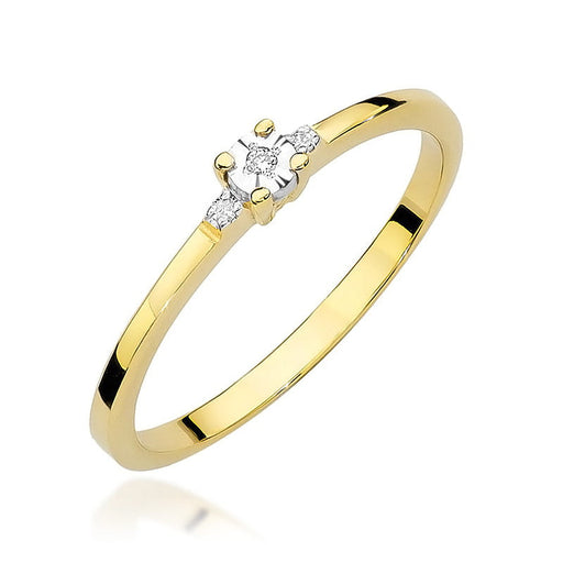 Inel Aur 14K W0464 Diamant 0.02ct