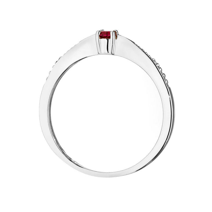 Inel Aur 14K W0465 Rubin 0.15ct