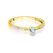 Inel Aur 14K W0465 Topaz 0.15ct