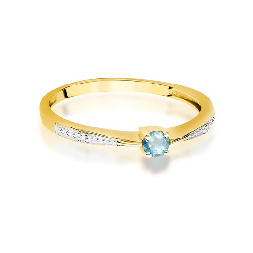 Inel Aur 14K W0465 Topaz 0.15ct