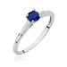 Inel Aur 14K W0466 Safir 0.30ct