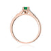Inel Aur 14K W0466 Smarald 0.30ct