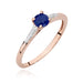 Inel Aur 14K W0466 Safir 0.30ct