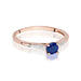 Inel Aur 14K W0466 Safir 0.30ct