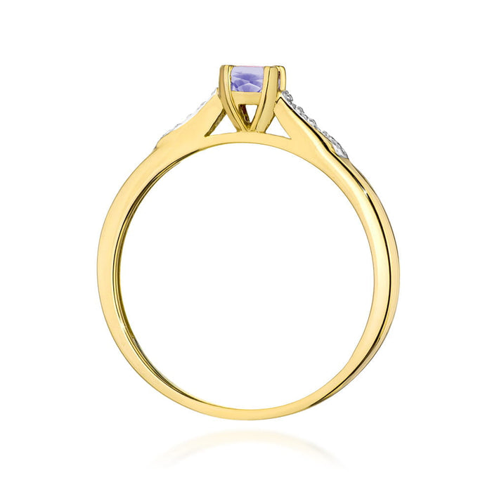 Inel Aur 14K W0466 Tanzanit 0.35ct