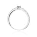 Inel Aur 14K W0469 Diamant Negru 0.12ct