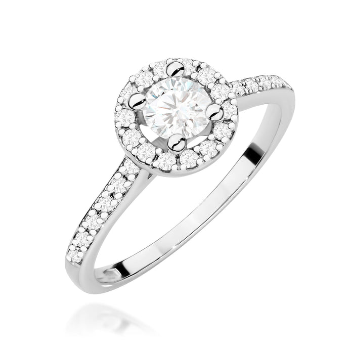 Inel Aur 14K W0477 Diamant 0.30ct