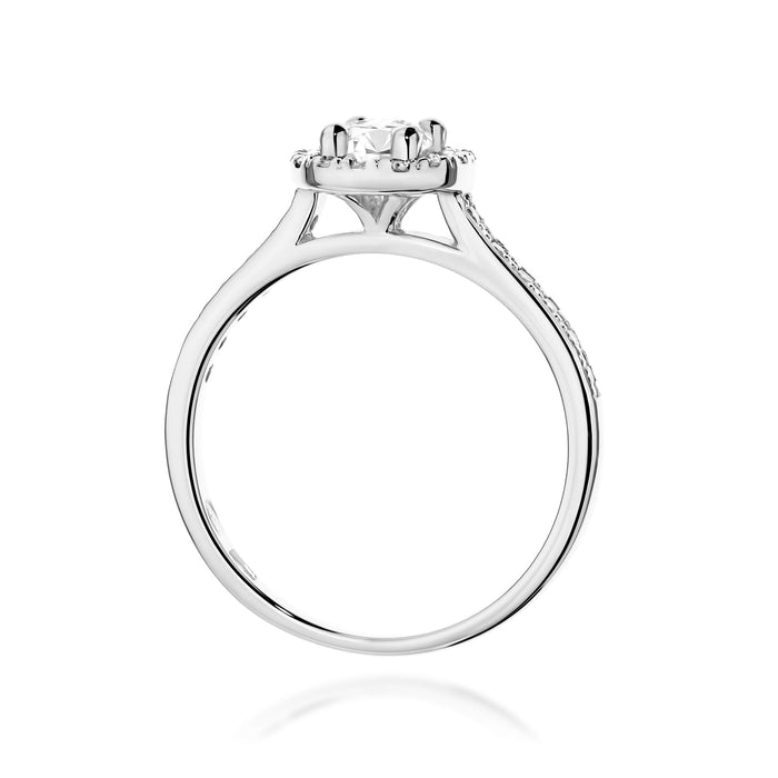 Inel Aur 14K W0477 Diamant 0.30ct