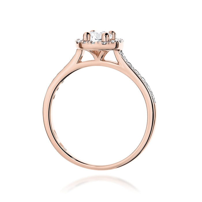 Inel Aur 14K W0477 Diamant 0.30ct