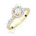 Inel Aur 14K W0477 Diamant 0.30ct