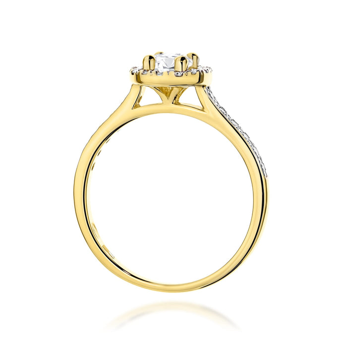 Inel Aur 14K W0477 Diamant 0.30ct