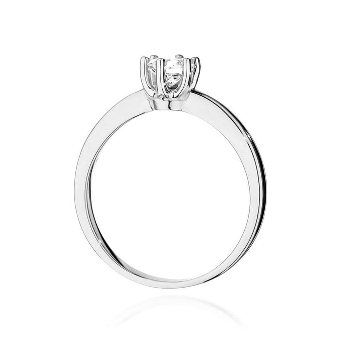 Inel Aur 14K W0482 Diamant Cultivat 0.40ct