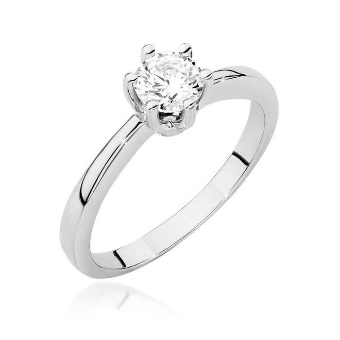 Inel Aur 14K W482 Diamant Cultivat 0.50ct