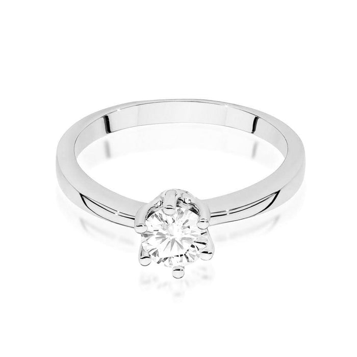 Inel Aur 14K W482 Diamant Cultivat 0.50ct