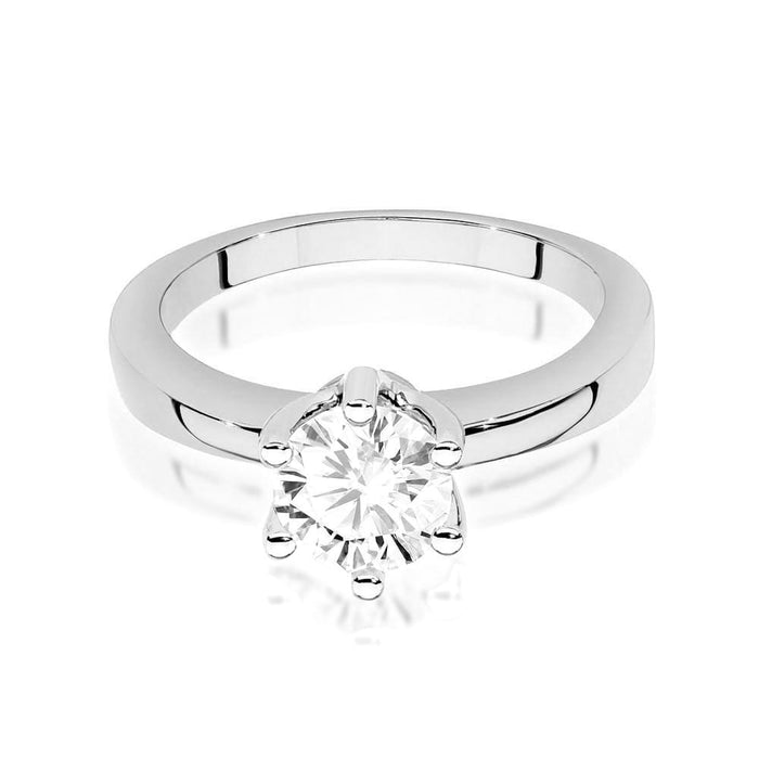 Inel Aur 14K W482 Diamant Cultivat 1.00ct