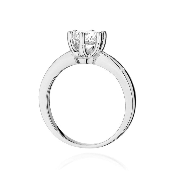 Inel Aur 14K W482 Diamant Cultivat 1.00ct