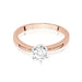 Inel Aur 14K W0482 Diamant Cultivat 0.40ct