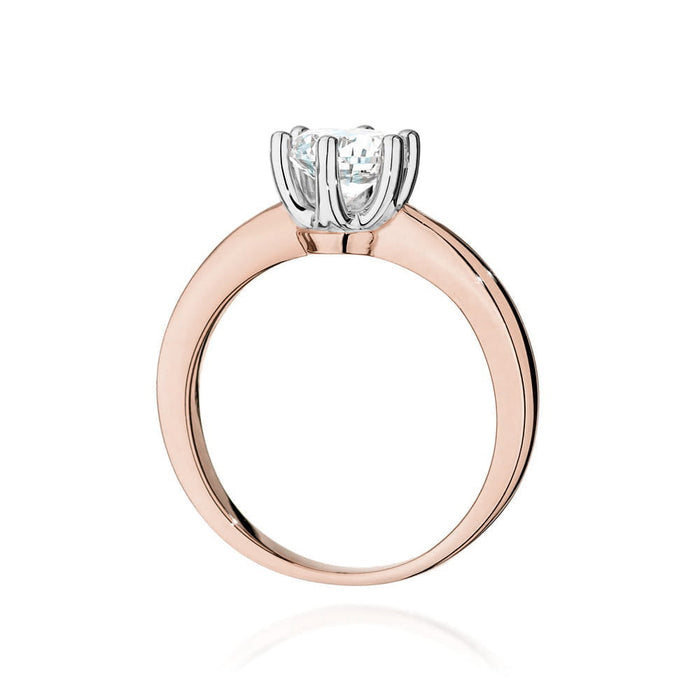 Inel Aur 14K W482 Diamant Cultivat 0.70ct