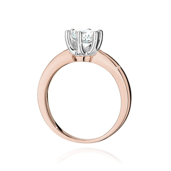 Inel Aur 14K W482 Diamant Cultivat 1.00ct