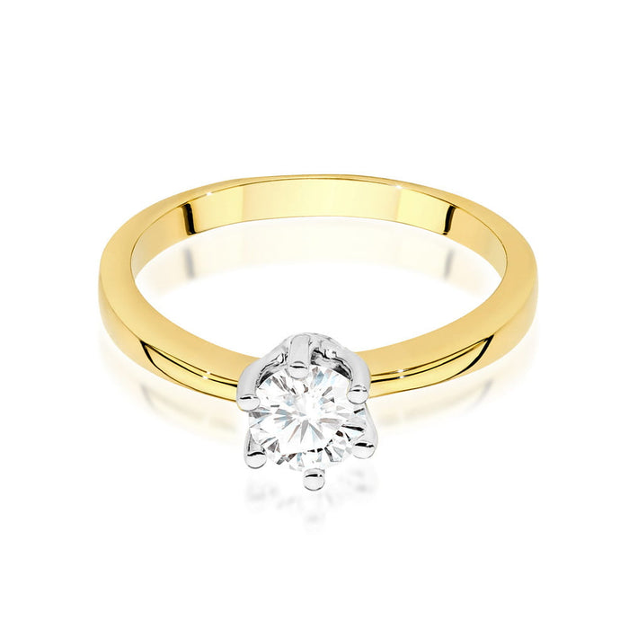 Inel Aur 14K W0482 Diamant 0.50ct