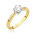 Inel Aur 14K W482 Diamant Cultivat 0.50ct