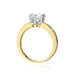 Inel Aur 14K W482 Diamant Cultivat 0.70ct