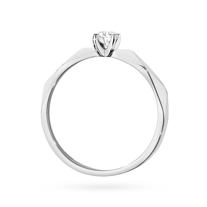 Inel Aur 14K W0484 Diamant 0.10ct