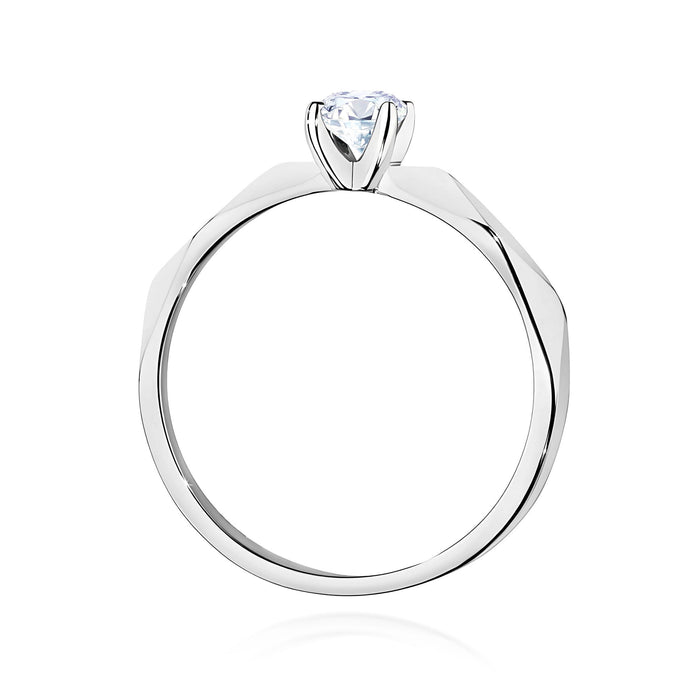 Inel Aur 14K W484 Diamant Natural 0.25ct