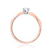 Inel Aur 14K W0484 Diamant 0.10ct