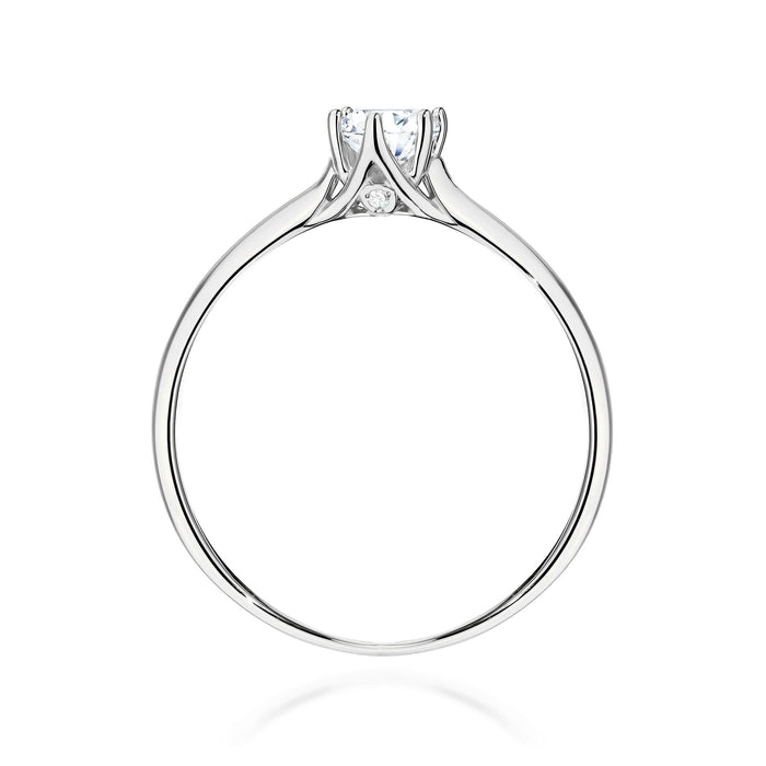 Inel Aur 14K cu Diamante de Laborator 0.26 ct
