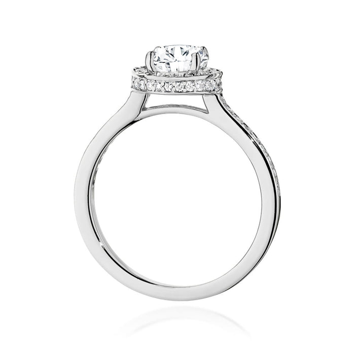 Inel Aur 14K cu Diamante de Laborator 1.38 ct