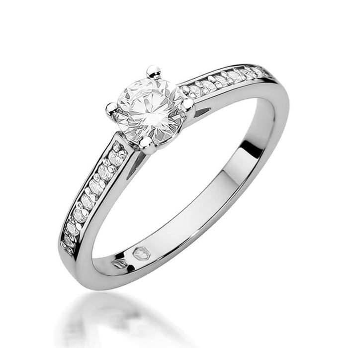Inel Aur 14K cu Diamante Naturale 0.62 ct
