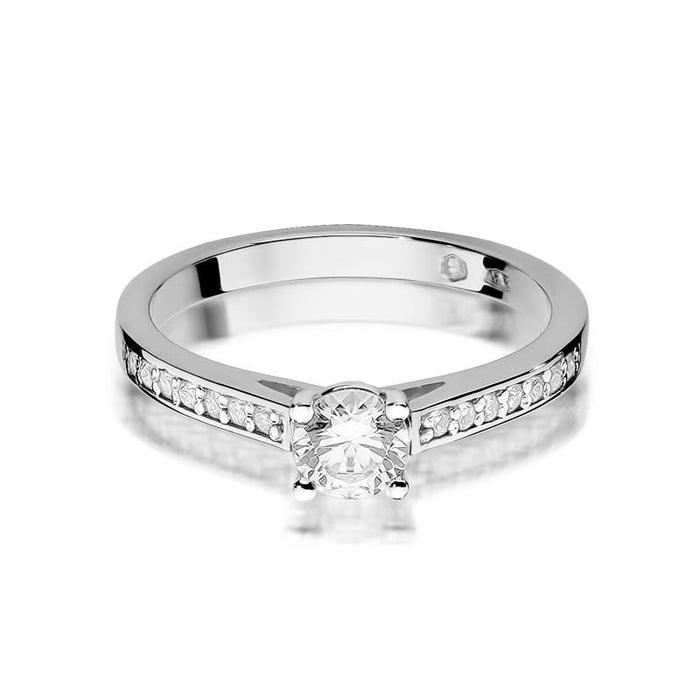 Inel Aur 14K cu Diamante Naturale 0.62 ct