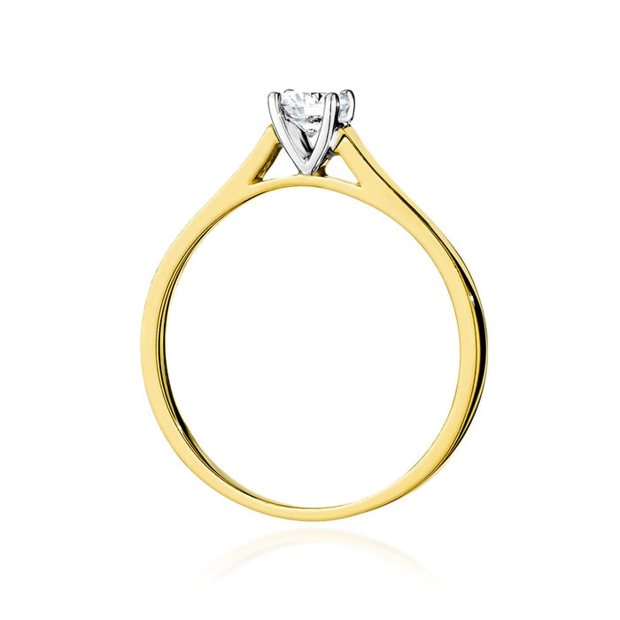 Inel Aur 14K W0526 Diamant 0.50ct