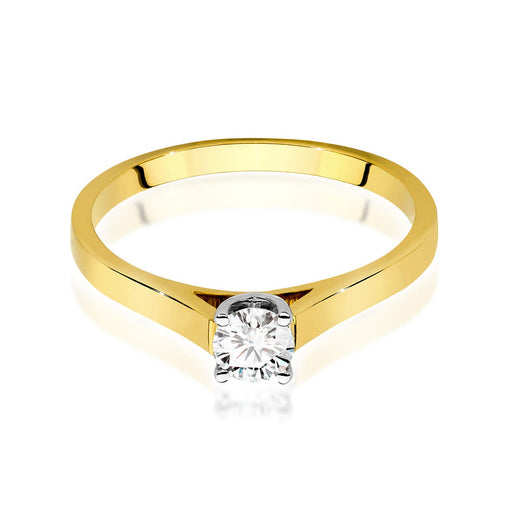 Inel Aur 14K cu Diamant de Laborator 0.40 ct