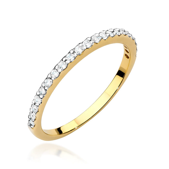 Inel Aur 14K W0531 Diamante Cultivate 0.18ct