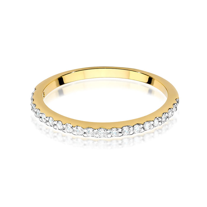 Inel Aur 14K W0531 Diamante Cultivate 0.18ct