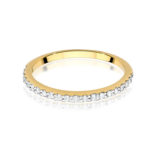 Inel Aur 14K W0531 Diamante Cultivate 0.18ct