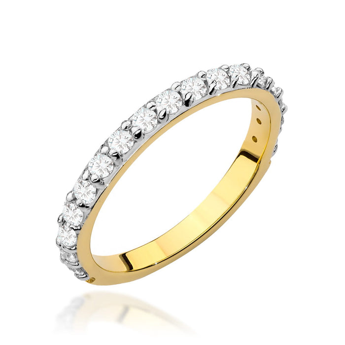 Inel Aur 14K W0532 Diamante Lab-Crescute 0.34ct