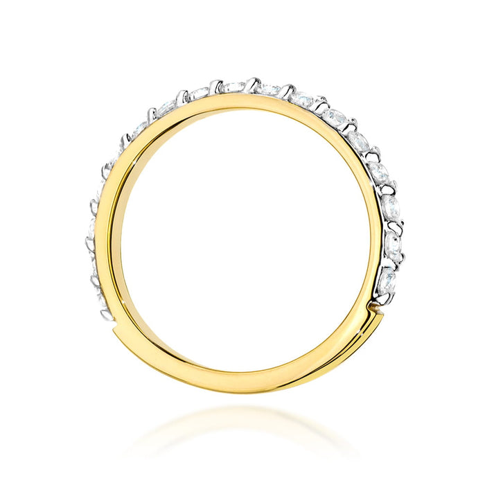 Inel Aur 14K W0532 Diamante Lab-Crescute 0.34ct