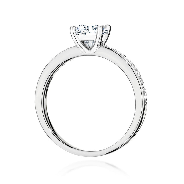 Inel Aur 14K cu Diamante de Laborator 1.24 ct